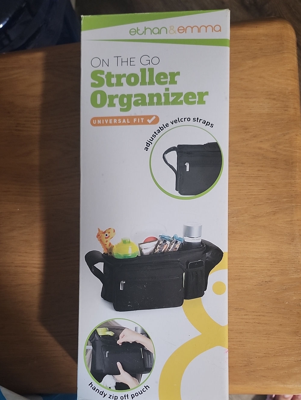 On The Go Stroller Organizer - Black